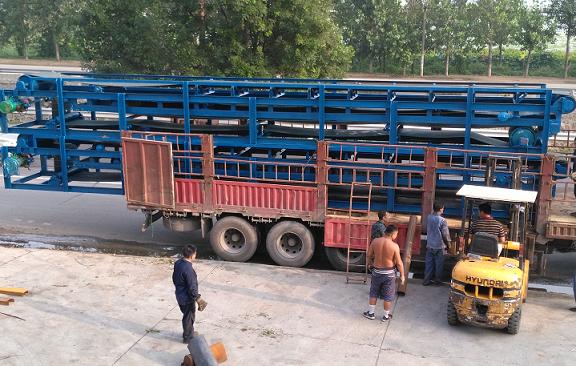 伸缩式皮带输送机